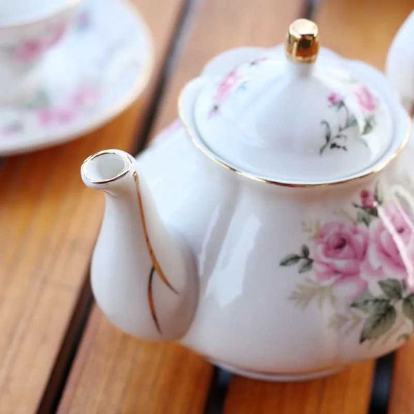 SET TEDEFFE SET NOBLE TEAPOT CINA TEAPOT 500 ML CAFFEA CAFFEA CAFFEAMENTE PACCHIA