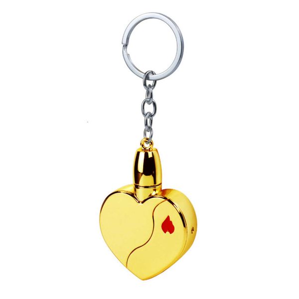 Peach Heart Keychain Масло и электрическая креативная пара подарок подарки Love Penneless Flligher Ligher