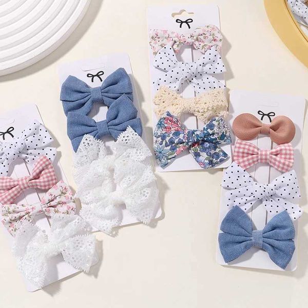 Accessori per capelli 4 pezzi/set nuove ragazze leopardaci per bambini clip per capelli dolci barrette adorabili capelli per capelli bambini carini per bambini accessori per bambini