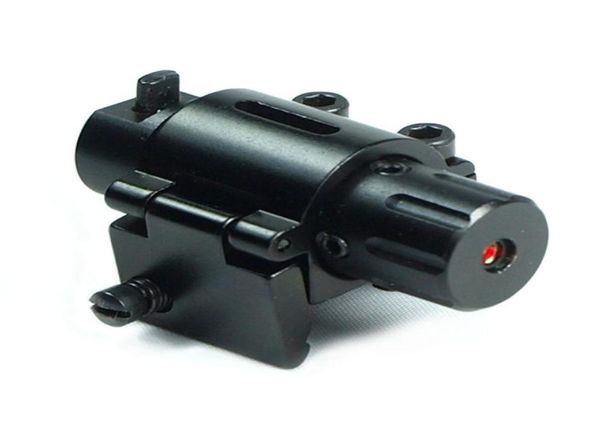 2PCSLOT Tactical Red Laser Lazer BEAM PONTO DO PONTENCIO DE VISTAÇÃO WMOUNT Pistola de espingarda Hunting4495459