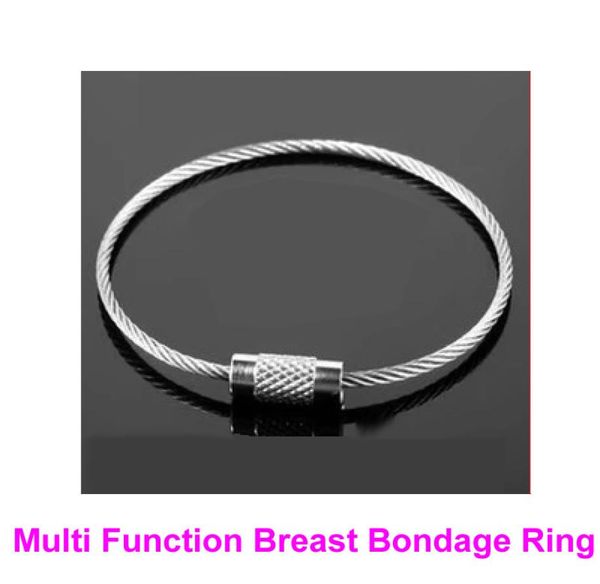 1 par de função multi -função bondagem mamária toca peitos femininos restrições de booby bdsm bondage engrenagem fetiche sexe brinquedo tornozelo punho de punho B0316026514874