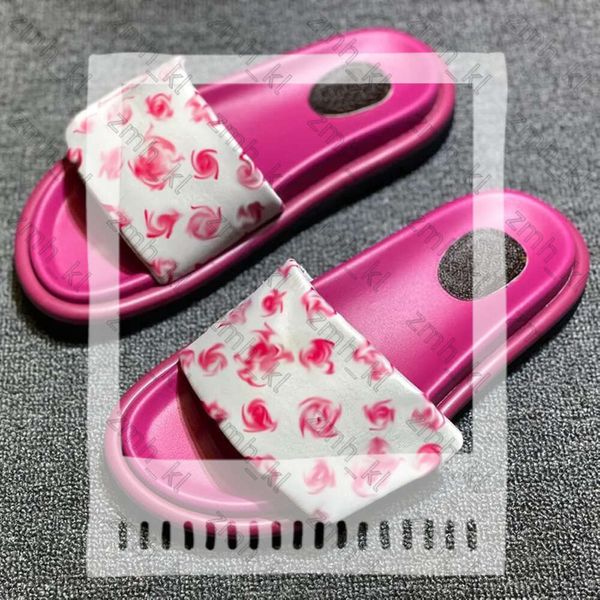 Louiseviution Shoes Shoes Slippers Designer de luxo Sunny Beach Sandália Ponte de sandália Slides