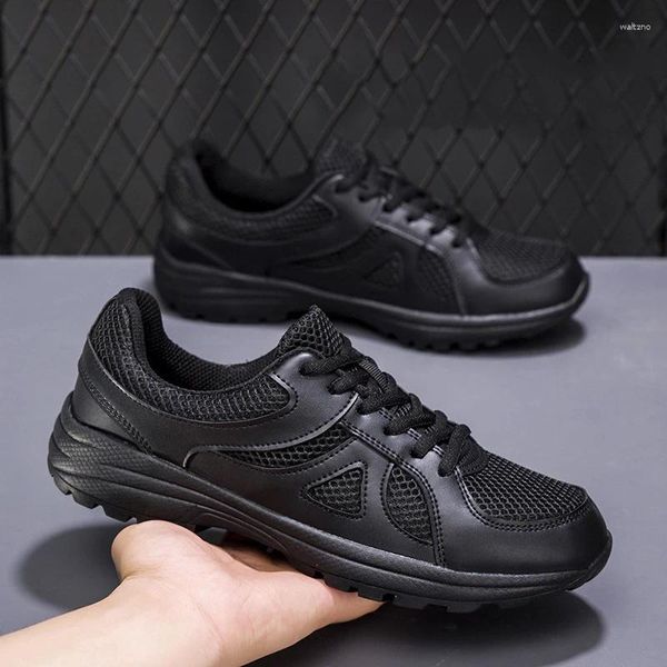 Sapatos casuais Treinamento de verão Caminhada Ultra-Light Breathable não deslize líquido de tamanho grande masculino