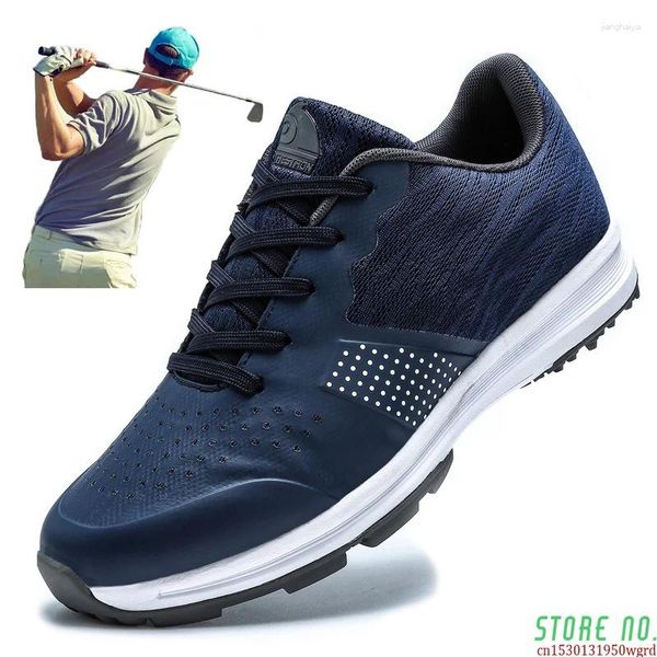 Casual Shoes Professionelle Golf für Männer wasserdichte Outdoor -Sporttrainer Herren großer Frühlings -Sommer -Sneaker