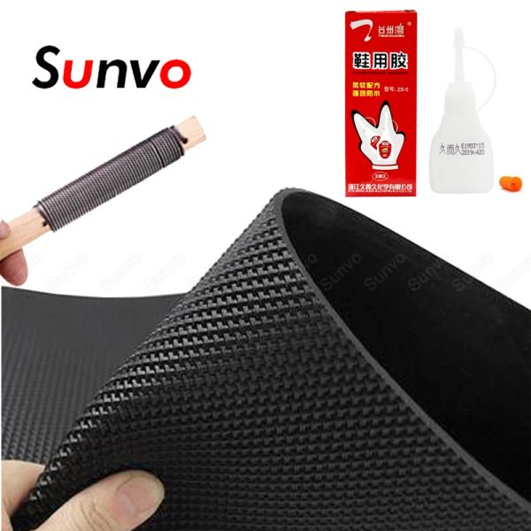 Insoles 3pcs kit de solas de borracha para reparo sola sola ferramenta anti -slip slip patch +1 cola +1 conjunto de acessórios de calçados de arquivo único