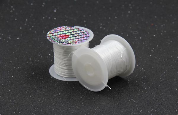 50meter/ roll 1mm farbenfrohe dehnbares elastisches Seilkabelkristallschnur für Schmuckherstellung Perlenarmband XZ397295349
