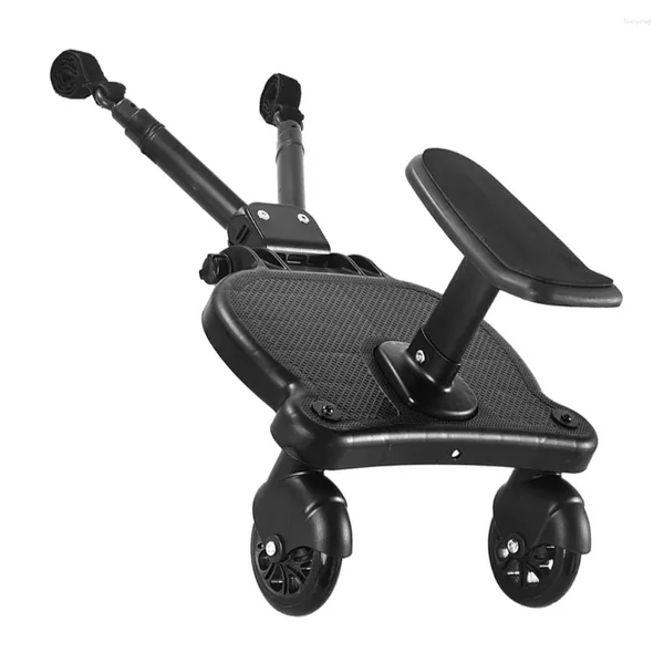 Parti di passeggini 2 in 1 Baby Ride Board con sedile staccabile Pram Allinaio per pedale del pedale di arresto dell'attività esterna