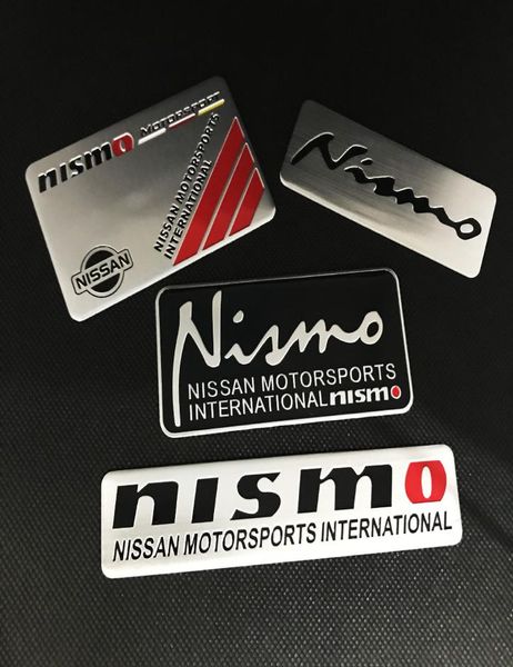 É aplicável aos adesivos de carros Nissan Novel Junxuanyi Xiaoke Tianlai Modificado Metal Stickers NISMO Alumínio Sticuters de placa de alumínio7408623