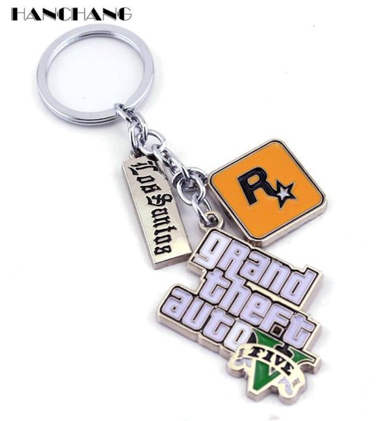 Muti-Pingente Key Titular Xbox PC Keyfob Game v 5 Keychain para Fãs Chaveias Chaves Key Ring LLaveros5048463