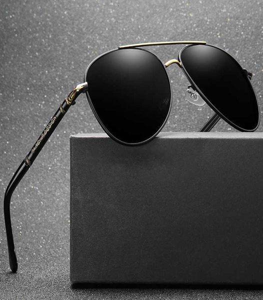 Поляризованный мужчина дизайнер дизайнер мода высококачественная антиреотражающие солнцезащитные очки Retro Gafas Oculos Sun Z87388796874