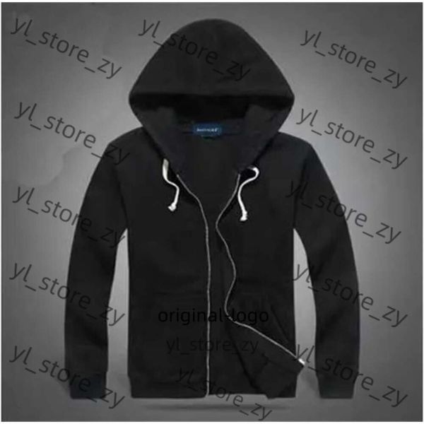 Polojacke Neue Hot Sale Herren Pole Hoodies und Sweatshirts Herumn Winter Casual mit einer Hood Sport Jacke Polos Leichtes und atmungsaktives Herren Hoodies 8024