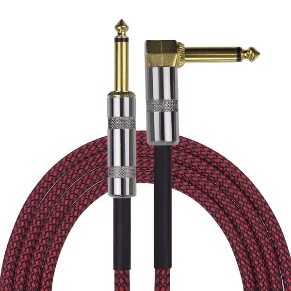 Acessórios 3 metros/ 10 pés de instrumento musical Audio Guitar Cable Torda