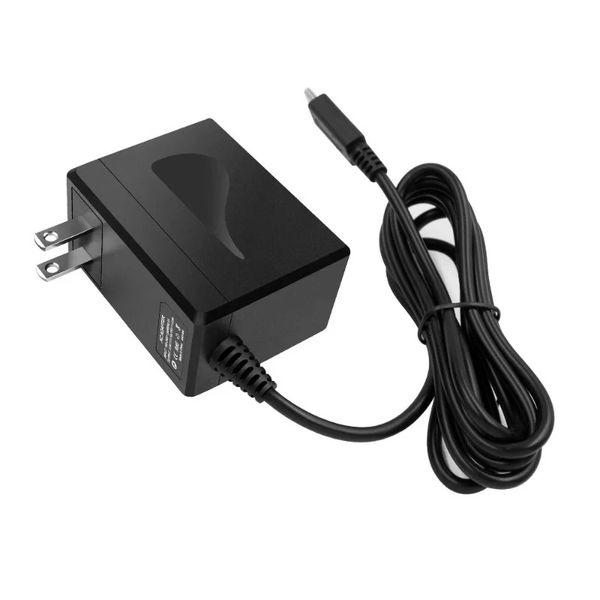 2024 Novo novo carregador de adaptador de energia 100-240V original para o adaptador de energia NS Switch para Nintend Charging Charging UE US Plugcharger para