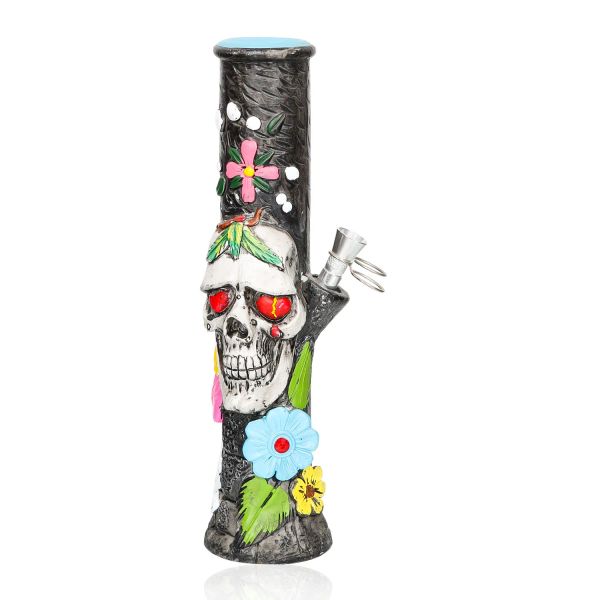 Rauchgeschäft Öl Tupfbing Bubbbler Rauchen Shisha Harz Becher Wasser Bong Downstem Metal Bowl Aschefänger Transparentes Glas Bong Wasserrohr zum Rauchen