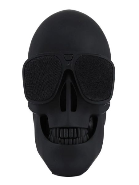 Skull player sem fio BT alto -falante de óculos de sol Móvel Subwoofer Alto -falantes multiuso legal para Smart Android Phone2575731