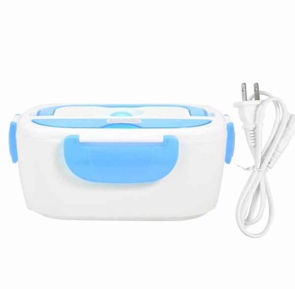 Lunhana elétrica portátil Recipientes de alimentos aquecidos Preparação de arroz com alimentos mais quentes de utensílios de jantar para Kid Bento Box Viagem C1814422546