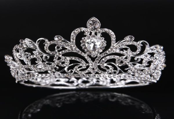 Moda requintada Coroa de Crystal Crystal Crown 2019 para Women Prompion Prom Tiaras Hair Jewelry Accessories Headdress8545692