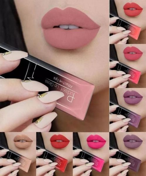 Pudaier Lipgloss wasserdichte nackte matte Samt glänzende Lipgloss Flüssige Lippenstift Lippenbalsam 21 Farben Frauen Mode Make -up Geschenk 9186564