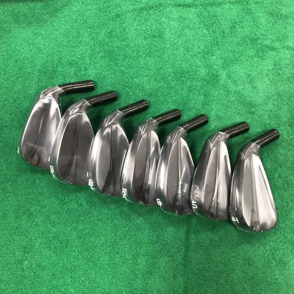 7pcs Brand 790 Irons Black Golf Iron Set 49p RS Flex Steelgraphite Wans с крышкой 240430