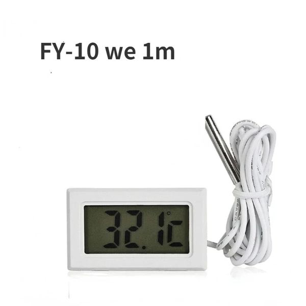 Neues Mini Digital Feuchtigkeitsmesser Thermometer Hygrometer -Sensor -Messgerät LCD -Temperatur Kühlschrank Aquarium Überwachung Anzeige Innenräume für Mini