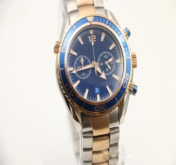 2020 2 Styles Mens Sport Watch Watchs Orologio da polso di movimento Quarzo 007 orologi da polso preferiti Bezel Two tono rotabile S3533284
