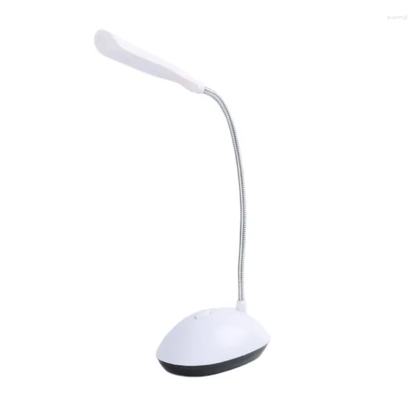 Lampade da tavolo Mini LED LED LED LAMPAGGIO 360 gradi Ruota regolabile Hose Cucciolo per la lettura della protezione Luci notturne