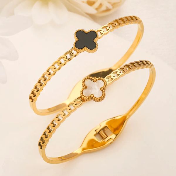 Designer van pulseira invertida de charme masculino de charme masculina e feminino casal para casar jóias de diamante com caixa zg2398