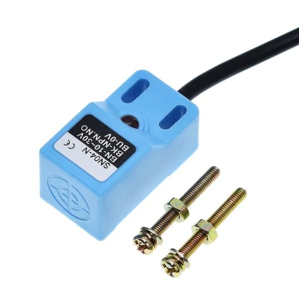 Novo sensor SN04-N SN04N com distância de detecção de parafuso abordagem 5mm NPN 3 WIRE NÃO 5-30V DC INDUTIVA PROMMEIR