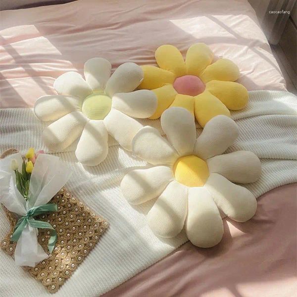 Kissen Sonnenblumen kleiner frischer Lorbefenster Tatami Schlafzimmer Teppich Sofa Daisy Flow werfen