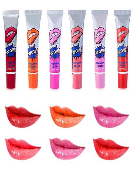 Водонепроницаемый батома Matte Matt Mate Liquid Peel Off Lipstick Tint Gloss Gloss Lasting Gel для Lips Care8539379