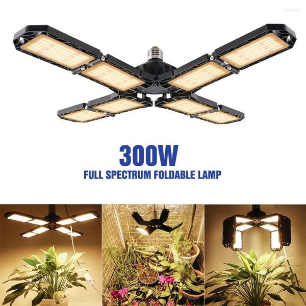 Grow Lights 300W Light Light Phytolamp for Plants GrowBox dobrável Growth Growth Bloom Blooming Garden Garden Garden Garden