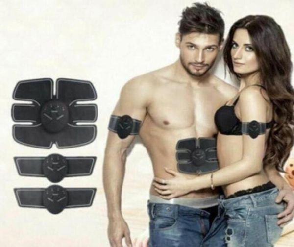 EMS Muscle Training Toner Gear ABS Treiner Fit Exercício Forma do corpo Fitness Massagem Uso doméstico por DHL1465046