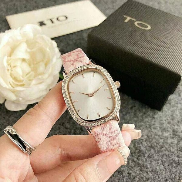 Square Diamond Watch Women's Quartz Watch Paar Internet Promi Casual Watch Luxus Designer Uhren Luxus Uhr