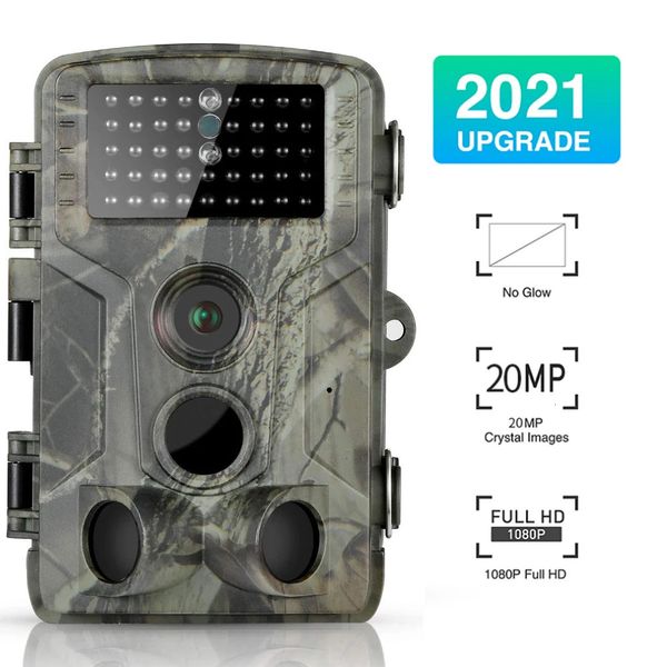 Camera da pista per esterni 20 MP 1080p HD Waterproof Wildlife Hunting Scouting Game Infrared Night Vision Surveillance Trap 240423