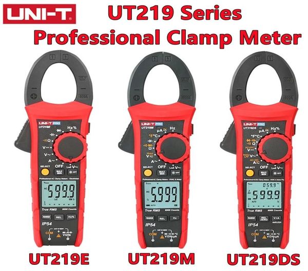 Unidade UT219E UT219M UT219DS METER PROFISSIONAL METER TRUE RMS LOZ Entrada para medição de tensão fantasma CAT IV 600V5898999