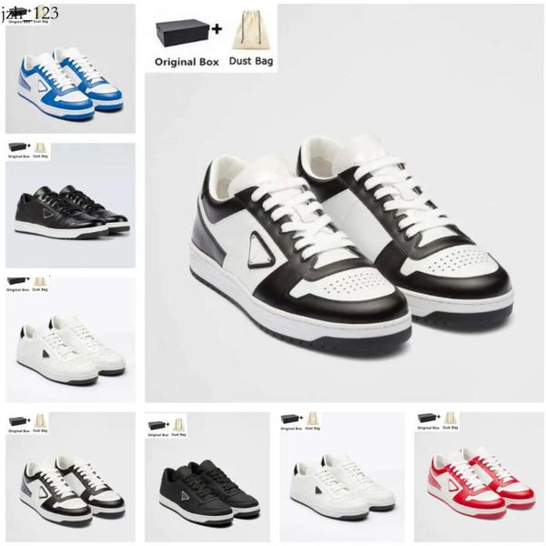 23s/s Downtown Leather Sneakers Shoes Men Technical Fabric Re-Nilon Runner Outdoor Sports Sports Chunky Sole Casual Casual EU38-46 O 76