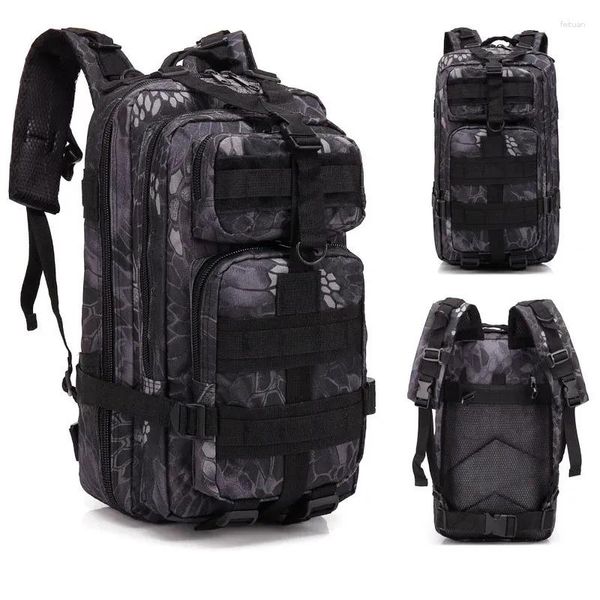 Backpack Mountaineering Bag Trekking Tactical Black Travel 2024 EST STYLE