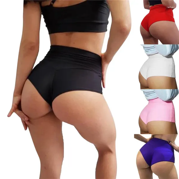 Frauen Tracksuits Women Fitness Bike Sexy Mini Shorts Workout Push Up Sportswear Sport Short Gym dünne Frau 2024 Stretchig