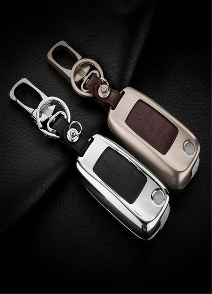 Аксессуары для VW Golf Mk6 Tiguan Passat Scirocco Beetle Polo Fold Ключ держатель корпуса для оболочки клавиши Keyfob Box Keyring Keychain 3 Button8006176