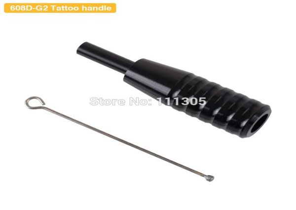 Intero2pcs Nuovo stile in alluminio in lega di alluminio permanente impugnatura per tatuaggi per tatuaggi per macchine per tatuaggi rotanti forniture kit 8624200