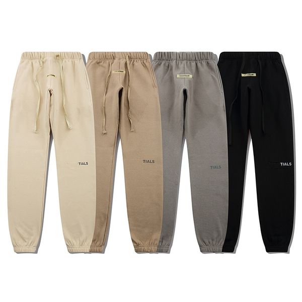 Calça de designer masculina calça casual jogadores jogadores bodybuilding ess homens calças calças calças hip hop pant de moletom de moletom de pântanos masculinos de ginástica de ginástica