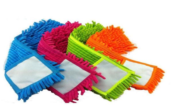 4 PCs Ersatzpolster für flache Mopmops Bodenreinigung Padchenille Flachmop -Kopf -Ersatz -Nachfüllhead zum Boden Mops LJ2011309331790