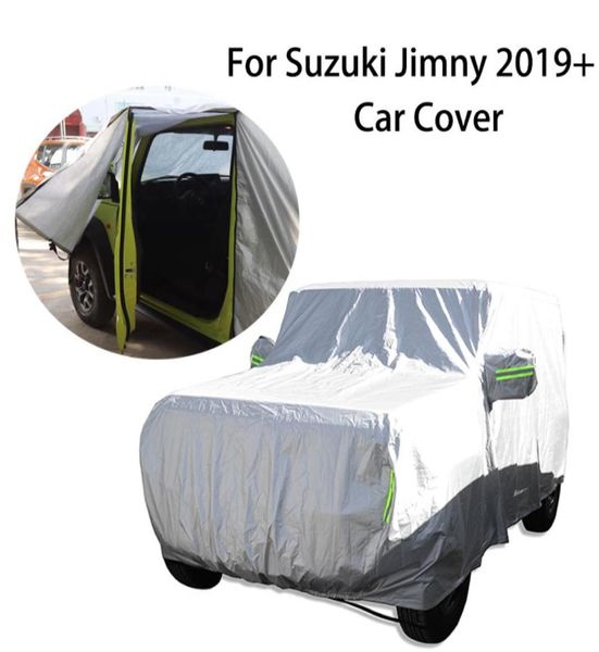 Cobrar a capa de proteção UV à prova de pó à prova de pó ao ar livre para a Suzuki Jimny Cars Exterior Acessórios 6548253