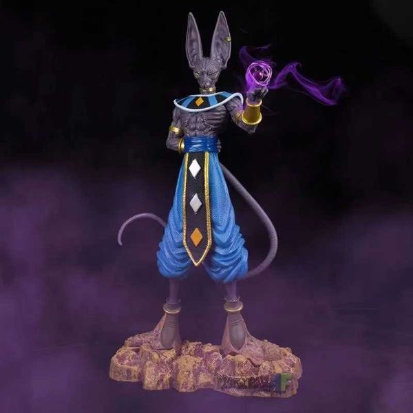 Actionspielzeug Abbildungen 30 cm Anime z Figur Beerus Super God of Destruction Statue Actionfigur Kollektion GK Model Spielzeug Kinder Geburtstag Geschenk