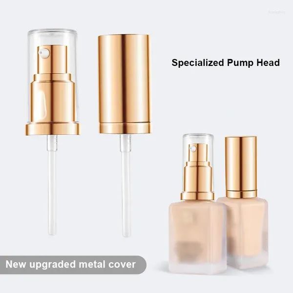 Speicherflaschen SDOTTER 30 mlMakeup -Werkzeuge Anpassungen verwendet DW Double Wear Foundation Original Vakuumpumpenkopf für gepresstes Entenbill Special p