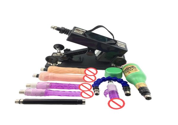 Новейшие устройства мастурбационной машины для автоматической машины для любовных пушек для мужчин и женских вибрирующих секс -игрушек DHL3683644