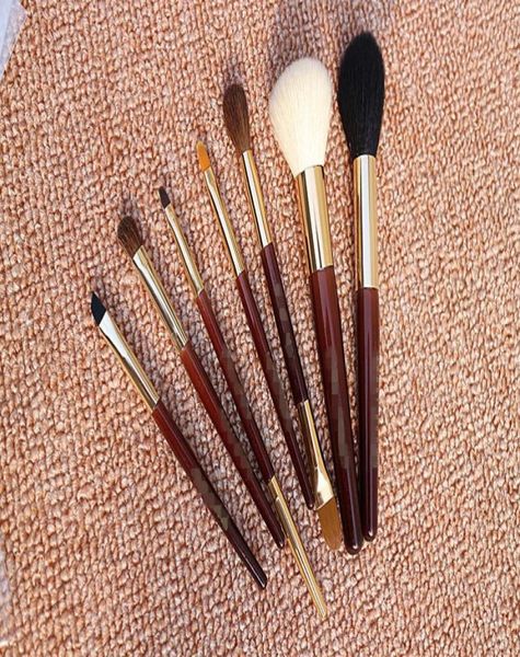 Бренд Bob Brown Basic Brush Collection Make Up Bobibrown Makeup Brush Sets 7pcs Foundation Makeup Brands Brushes9248656