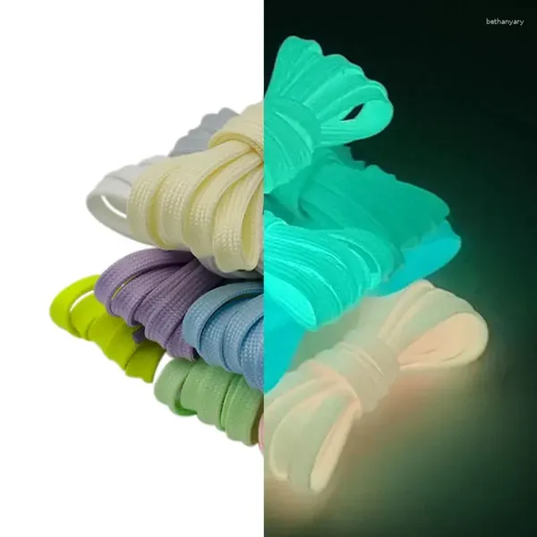 Parti di scarpa Accessorio coolstring Accessorio da 7 mm fluorescente fluorescente fluire cavo luminoso luminoso cavo leggero night 120-180 cm Adulti Dimensioni all'ingrosso all'ingrosso