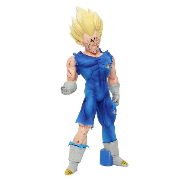 Figure giocattolo d'azione figure anime da 20 cm gk vegeta sky majin vegeta figuras figuras danno da battaglia in pvc collection model gallote giocattoli giocattoli regalo