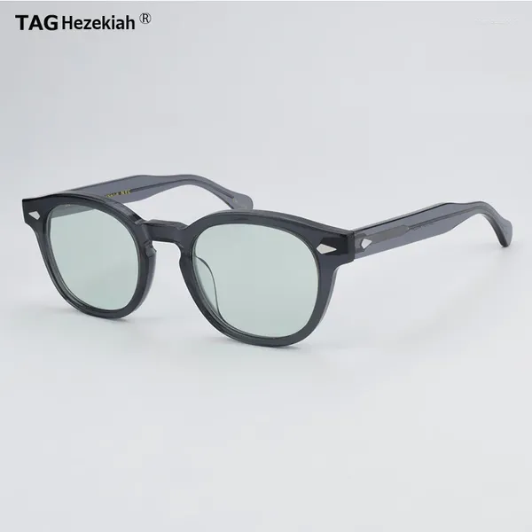 Sonnenbrille Mode Vintage Männer Frauen Lemtosh Sonnenbrille UV400 Quadratische Acetat Retro Nachtsicht Sonnenbrille